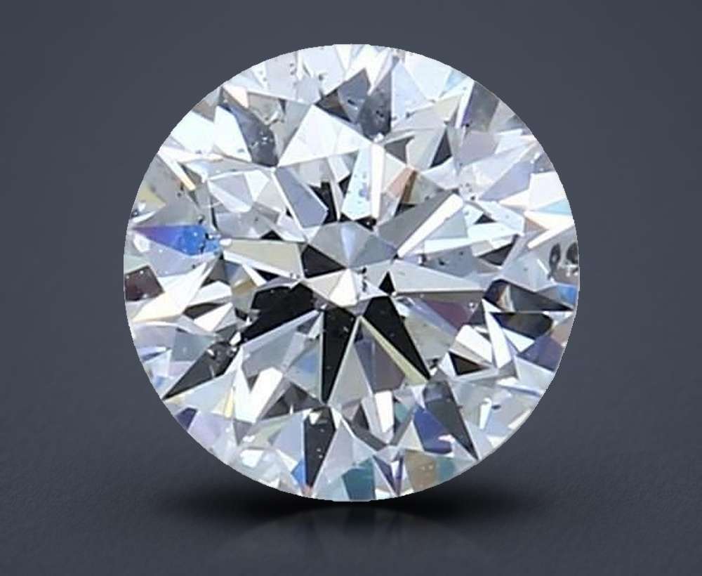 0.90 Carat Round Natural Diamond