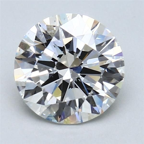 2.01ct H SI1 Rare Carat Ideal Cut Round Diamond