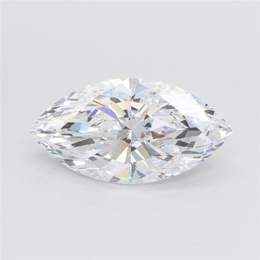 2.09ct E VVS2 Rare Carat Ideal Cut Marquise Lab Grown Diamond