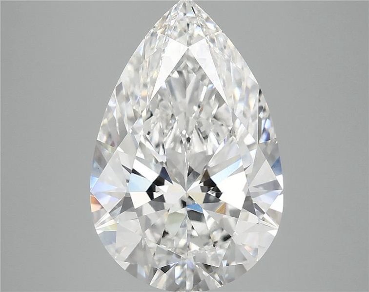 5.36 Carat Pear Lab Diamond
