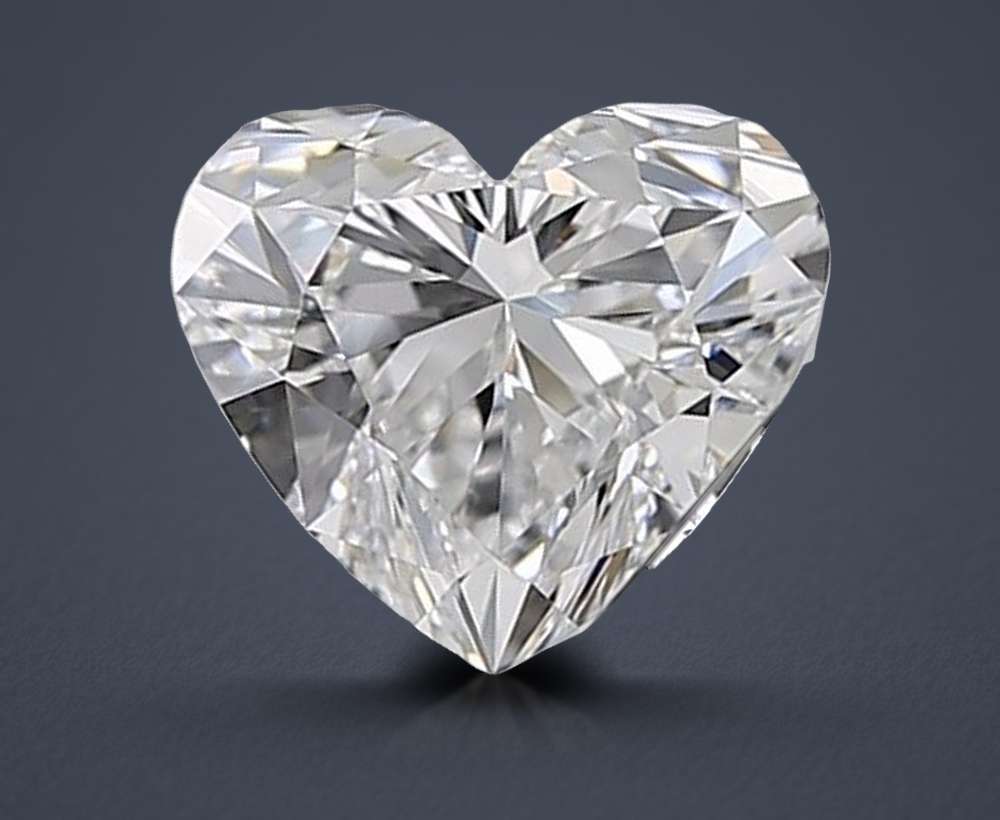 0.80 Carat Heart Natural Diamond