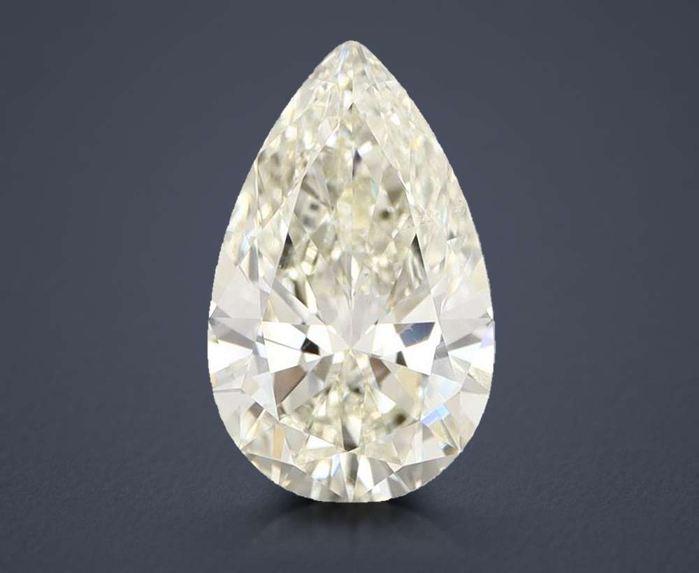 2.03 Carat Pear Natural Diamond