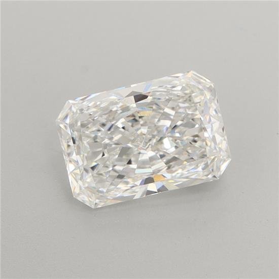 1.34ct D VS1 Rare Carat Ideal Cut Radiant Lab Grown Diamond