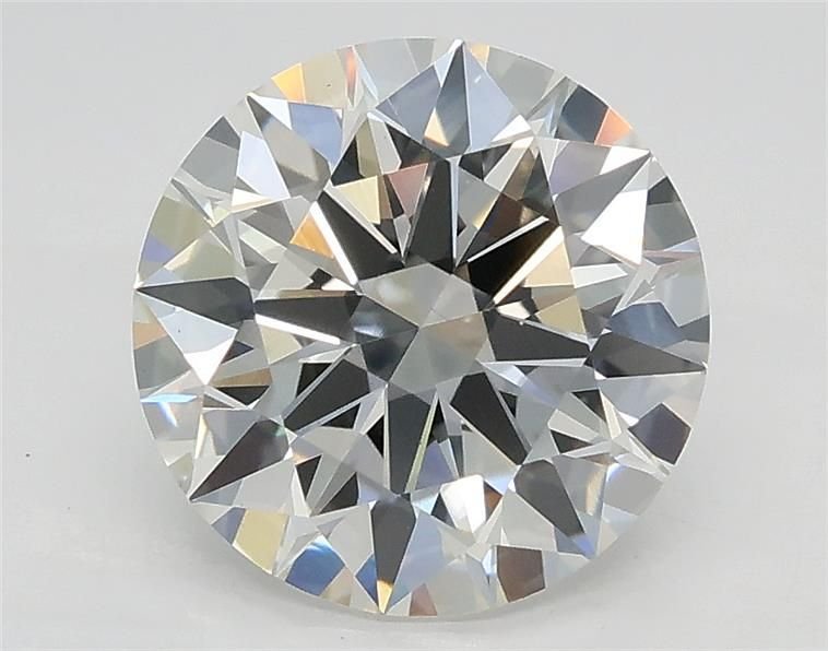 2.51ct F VS1 Rare Carat Ideal Cut Round Lab Grown Diamond