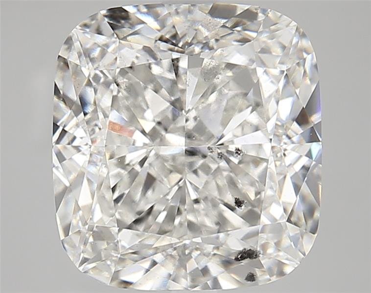 7.04ct G SI1 Rare Carat Ideal Cut Cushion Lab Grown Diamond