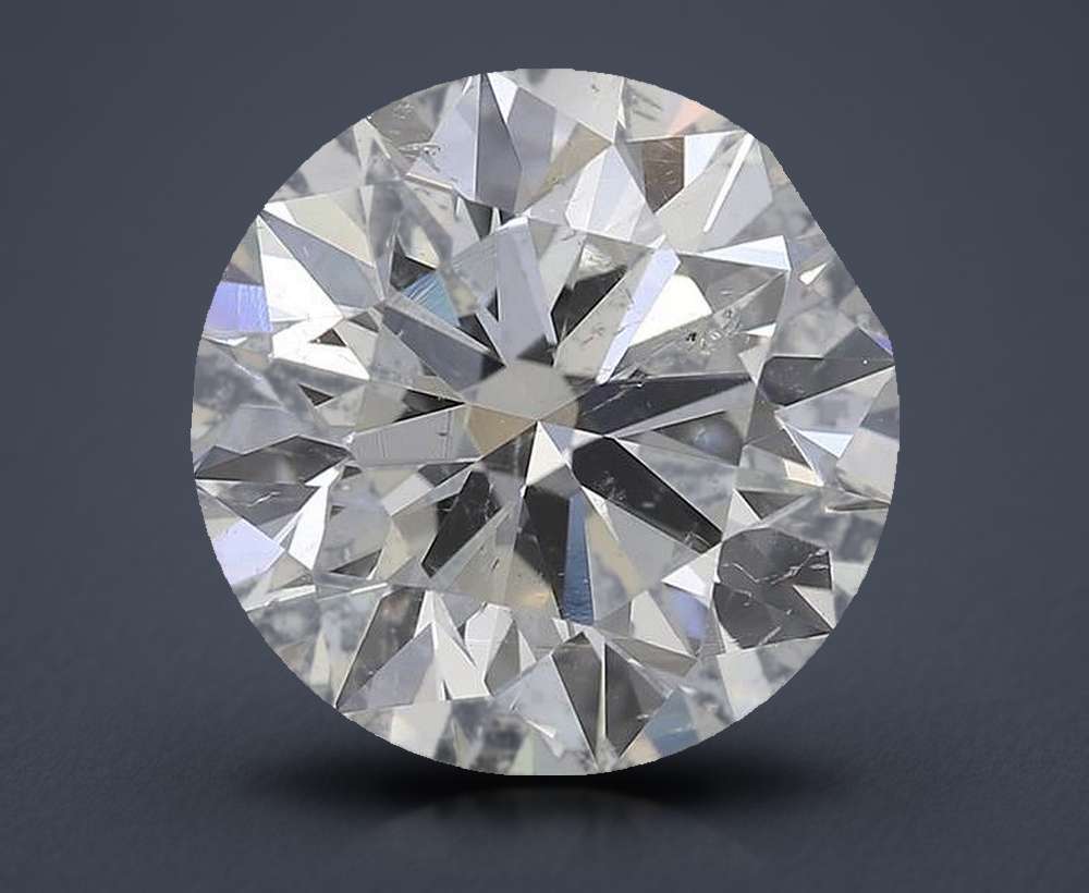 3.25 Carat Round Natural Diamond