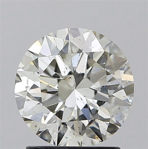 1.72ct J SI2 Rare Carat Ideal Cut Round Diamond