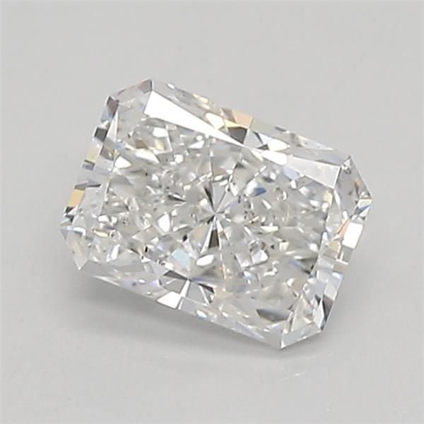 0.64ct F SI1 Rare Carat Ideal Cut Radiant Lab Grown Diamond