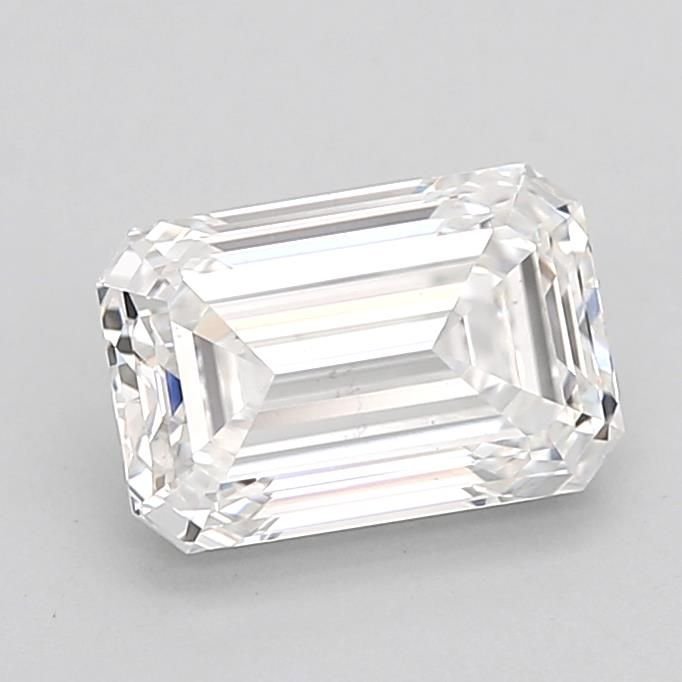 2.05ct F VS2 Excellent Cut Emerald Lab Grown Diamond