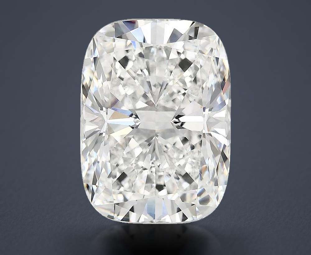 7.41 Carat Cushion Lab Diamond