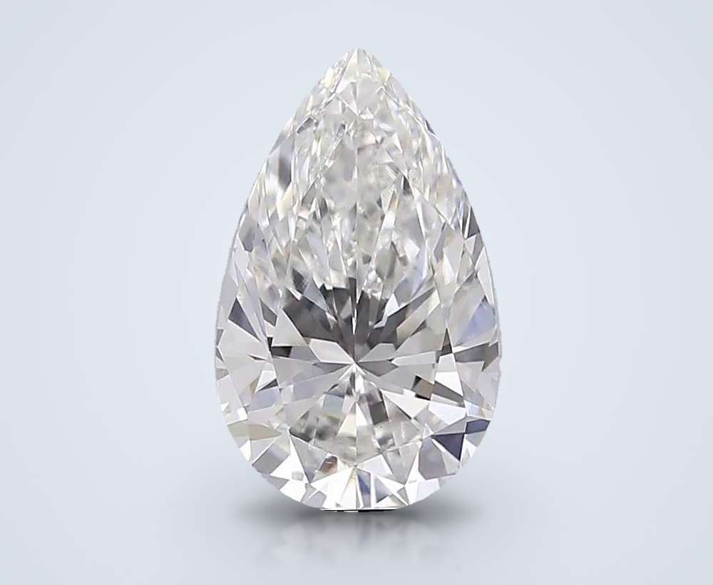 0.82 Carat Pear Lab Diamond