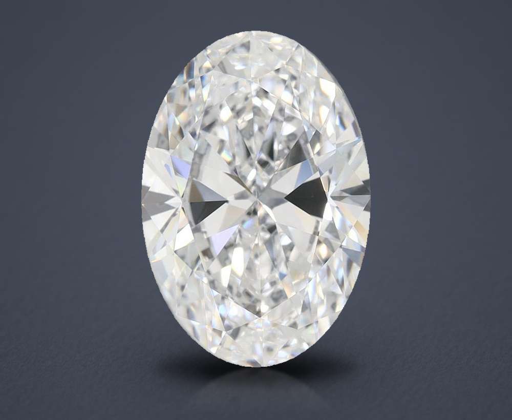 4.00 Carat Oval Lab Diamond