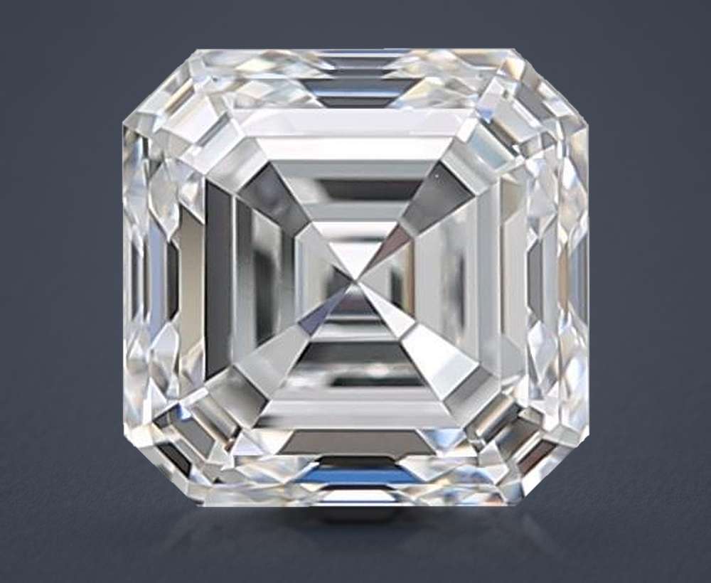 1.01 Carat Asscher Natural Diamond