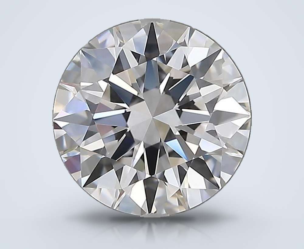 2.08 Carat Round Natural Diamond