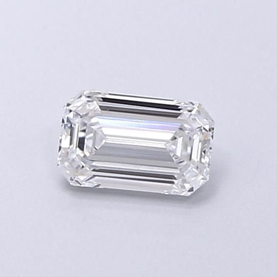 0.48ct D VVS1 Rare Carat Ideal Cut Emerald Lab Grown Diamond