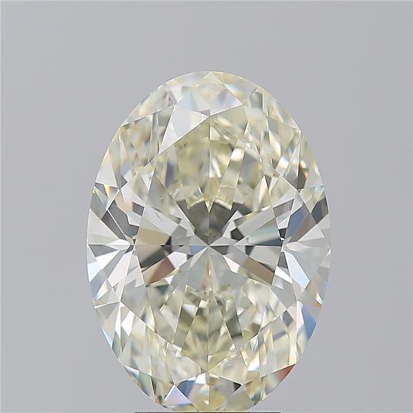 5.03ct K VS2 Rare Carat Ideal Cut Oval Diamond
