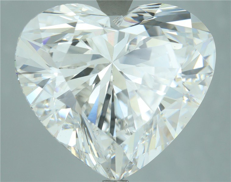 13.52ct F VS2 Rare Carat Ideal Cut Heart Lab Grown Diamond