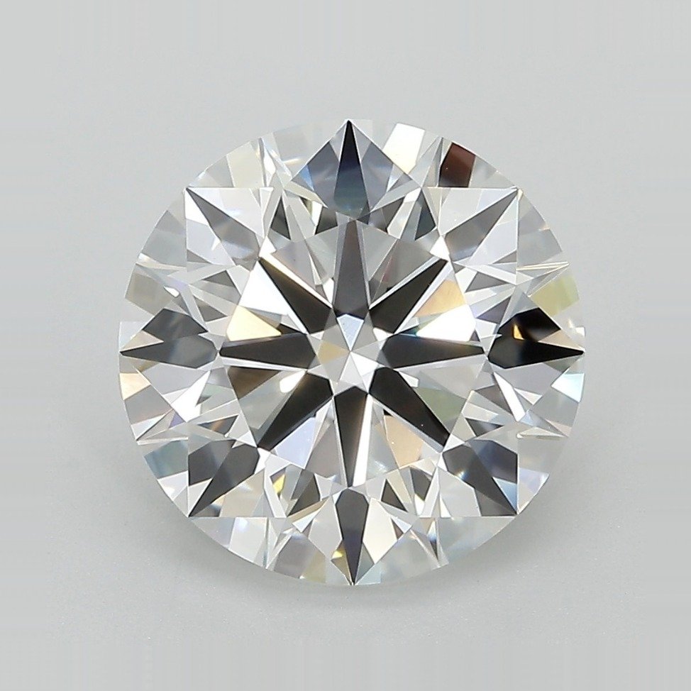 4.71ct E VVS2 Rare Carat Ideal Cut Round Lab Grown Diamond