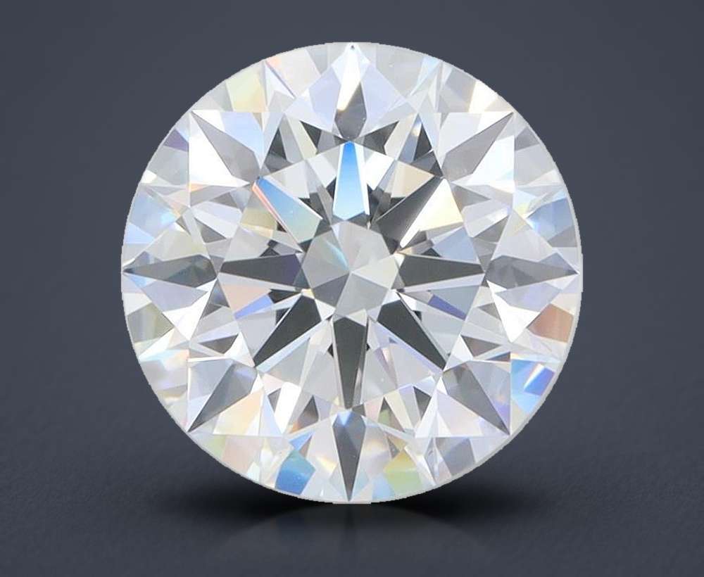 3.41 Carat Round Lab Diamond
