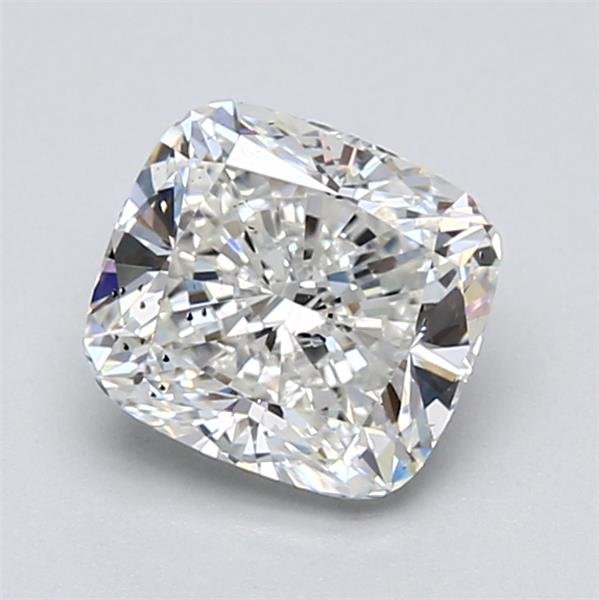 1.55ct F SI2 Rare Carat Ideal Cut Cushion Diamond