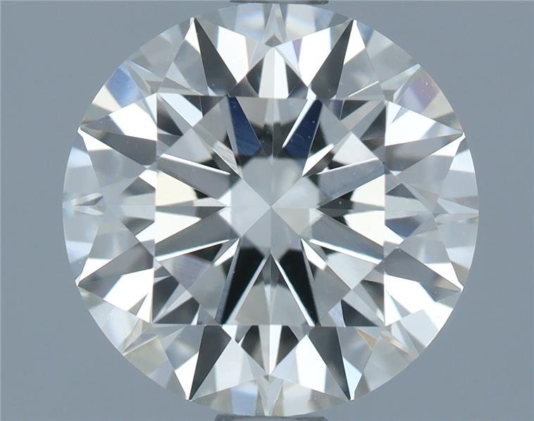 1.57ct I VVS2 Rare Carat Ideal Cut Round Lab Grown Diamond