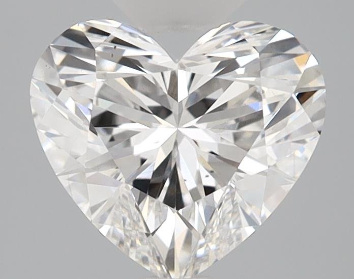 1.57ct E VS2 Rare Carat Ideal Cut Heart Lab Grown Diamond