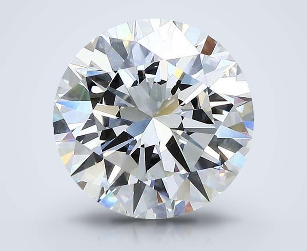 3.00 Carat Round Natural Diamond