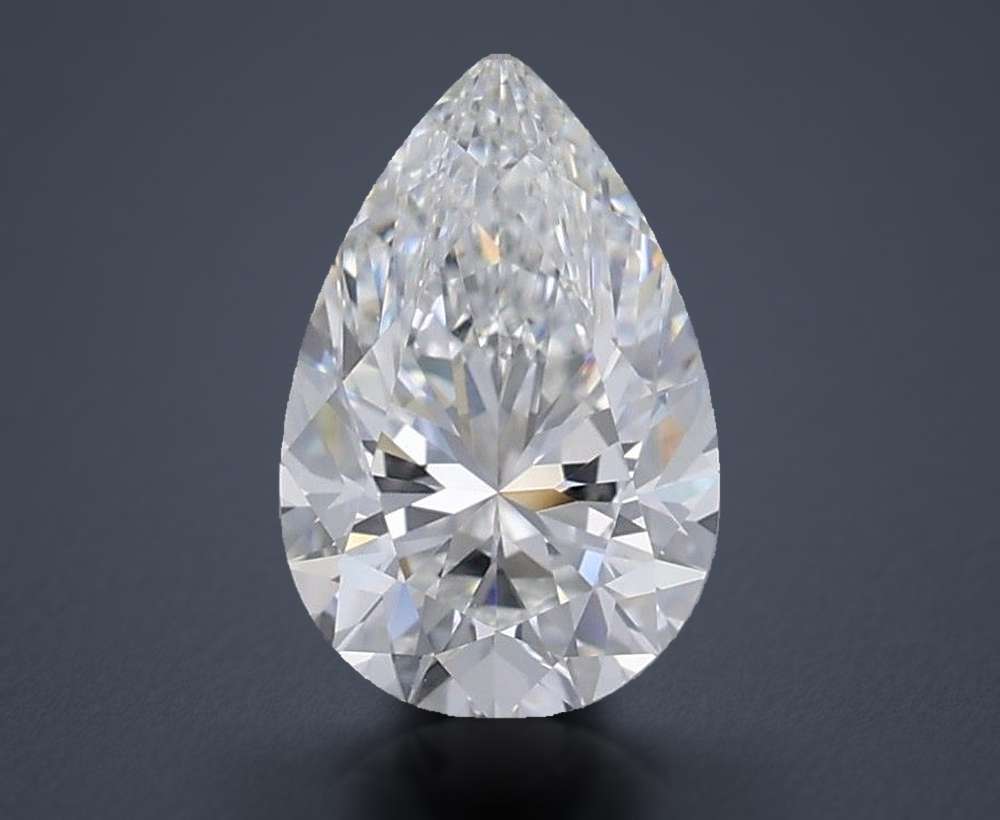 1.29 Carat Pear Lab Diamond