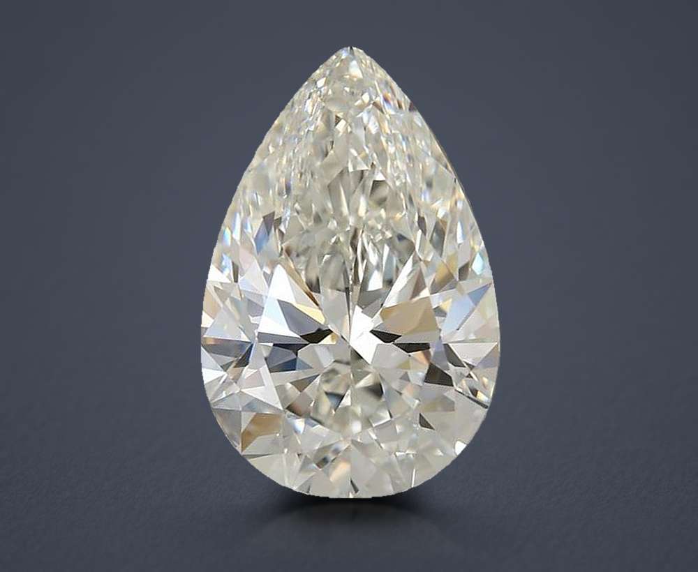6.03 Carat Pear Lab Diamond