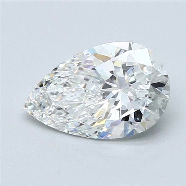 1.50ct E VS2 Rare Carat Ideal Cut Pear Diamond