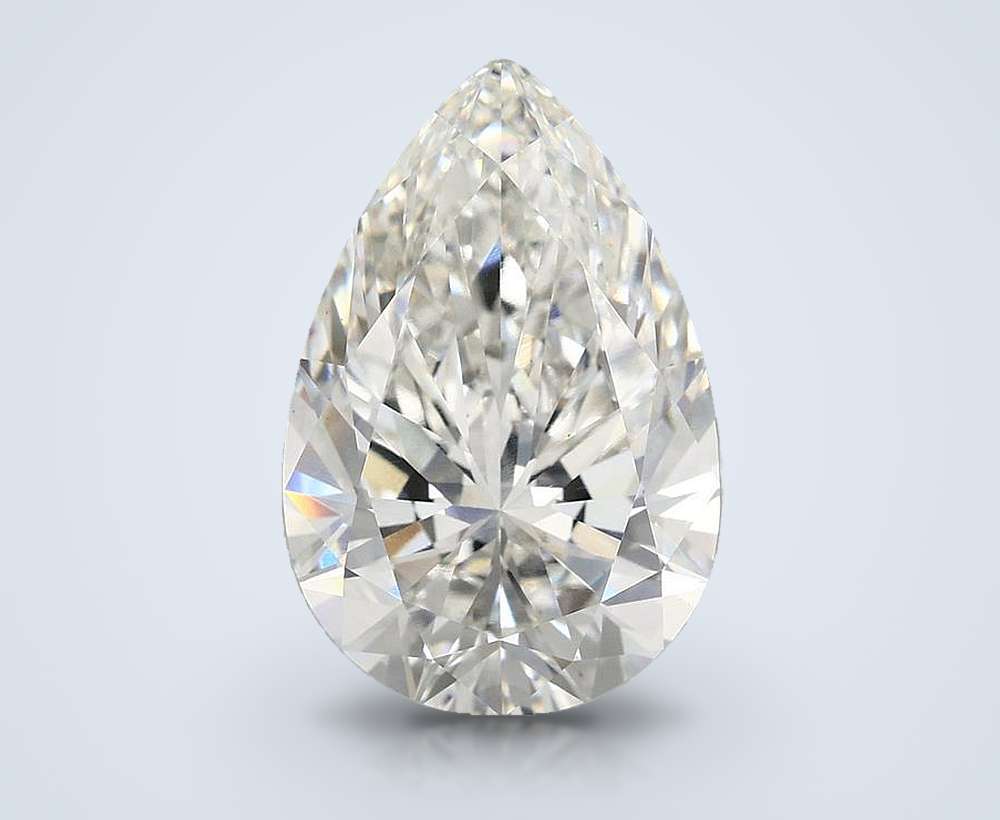 6.10 Carat Pear Lab Diamond