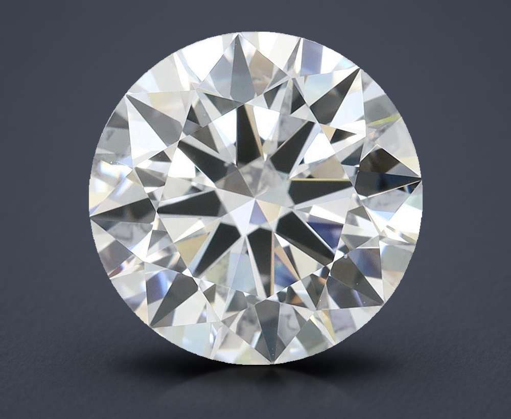 4.02 Carat Round Lab Diamond
