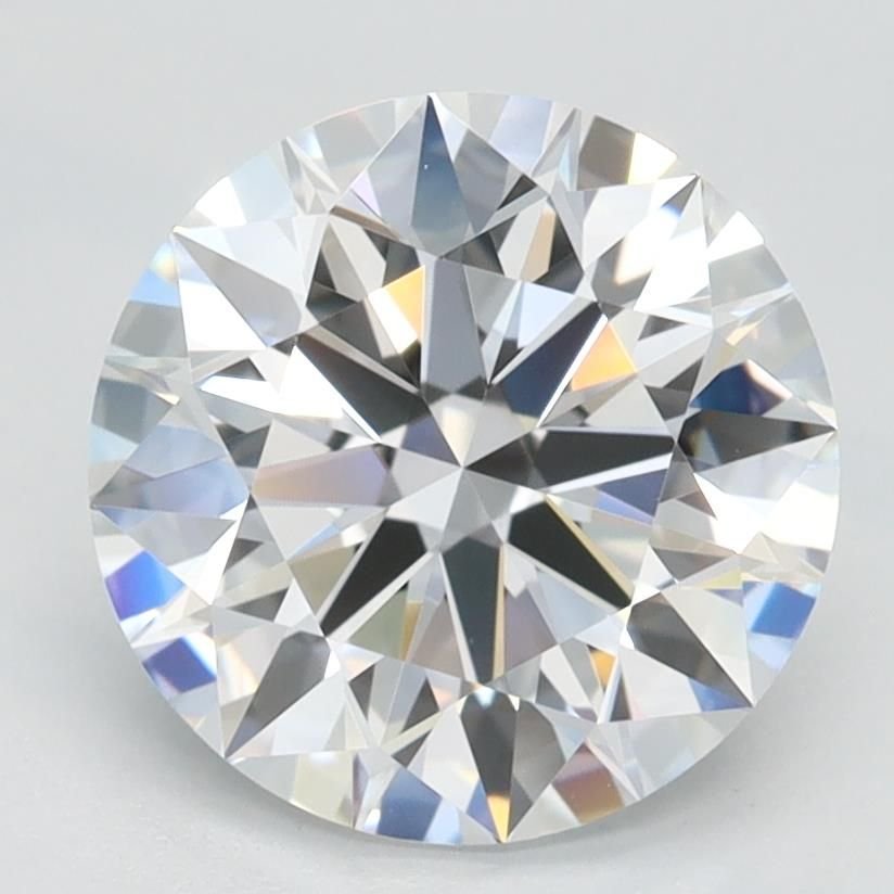 2.10ct D VVS1 Rare Carat Ideal Cut Round Lab Grown Diamond