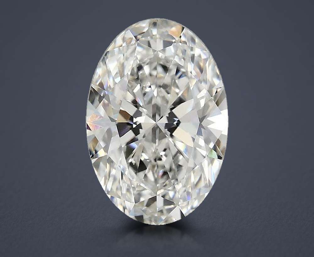 2.57 Carat Oval Lab Diamond
