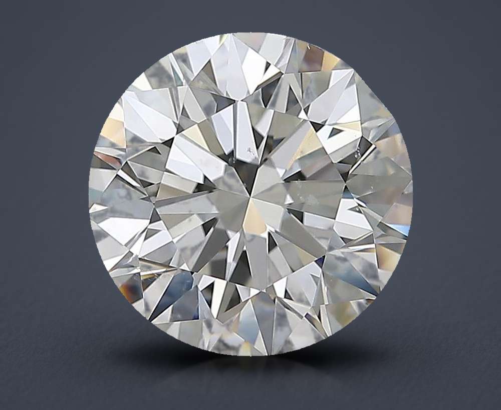 3.72 Carat Round Natural Diamond