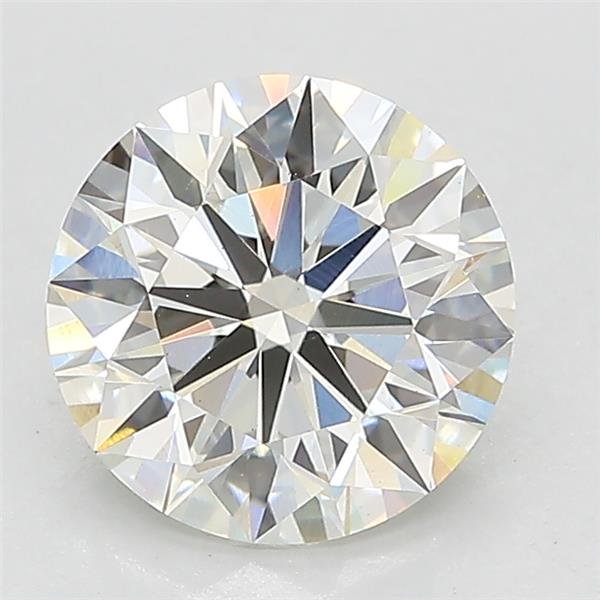 2.14ct I VS1 Rare Carat Ideal Cut Round Lab Grown Diamond