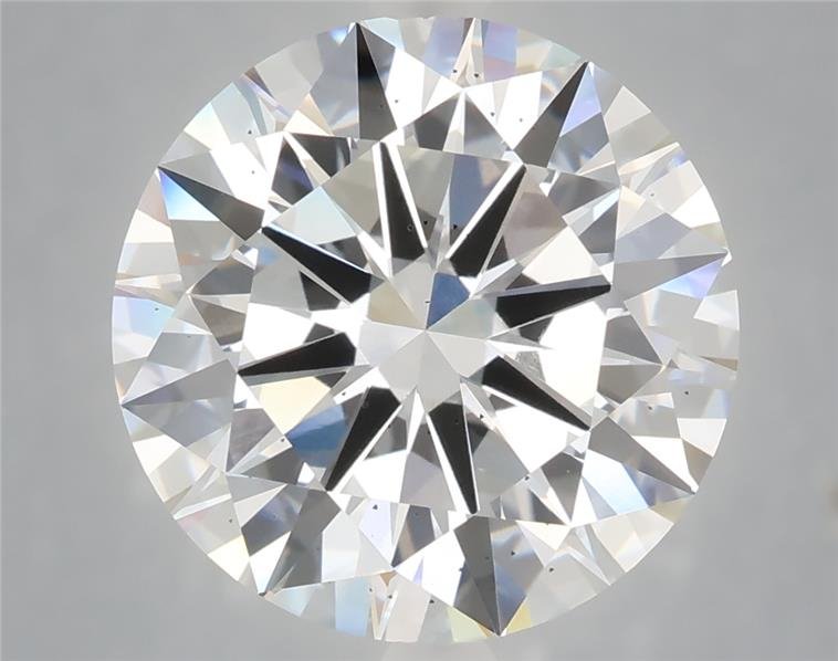 7.01ct E SI1 Excellent Cut Round Lab Grown Diamond