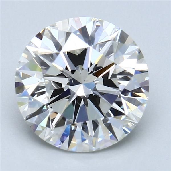 4.03ct G VS2 Rare Carat Ideal Cut Round Diamond