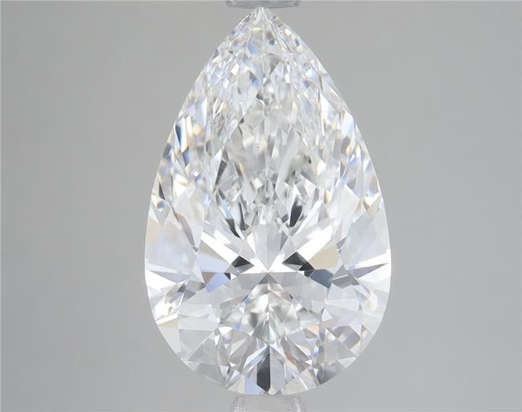 3.86 Carat Pear Lab Diamond