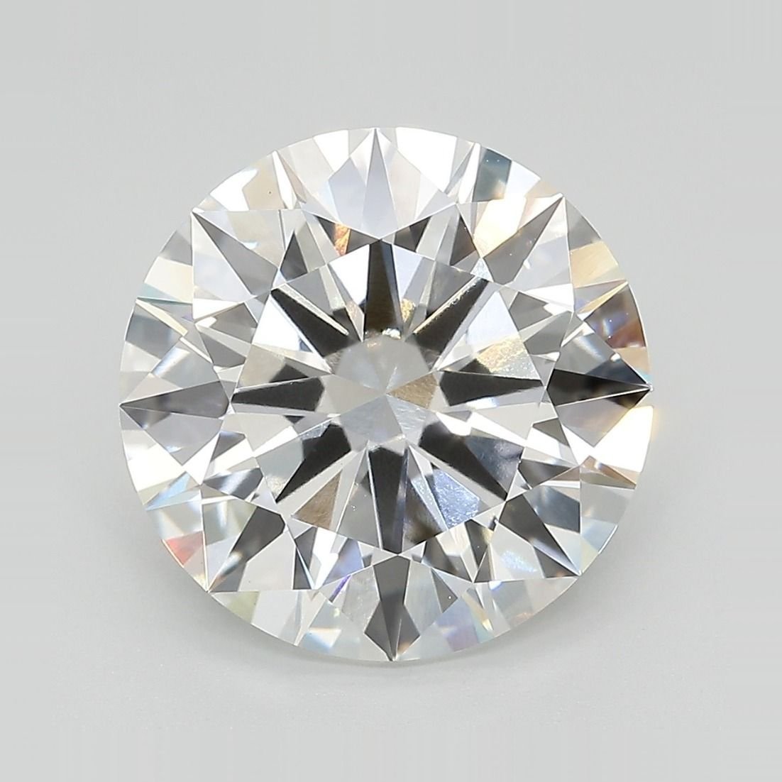 6.63 Carat Round Lab Diamond