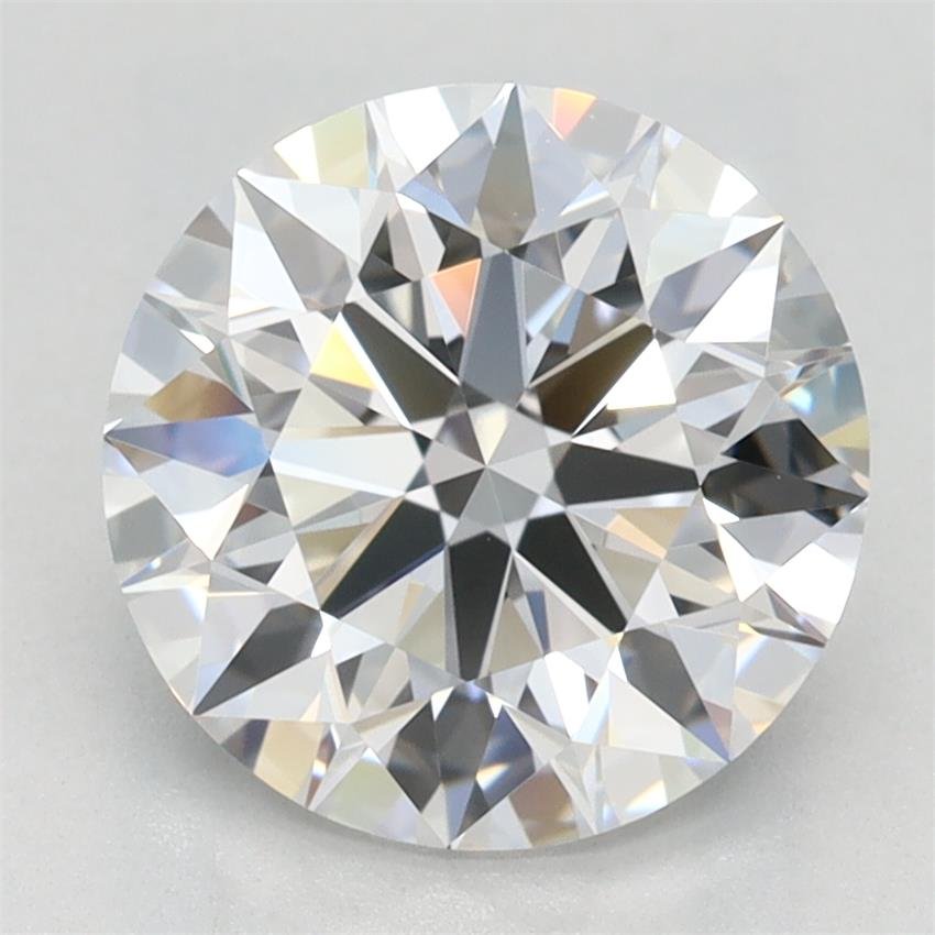 2.31ct D VVS1 Rare Carat Ideal Cut Round Lab Grown Diamond