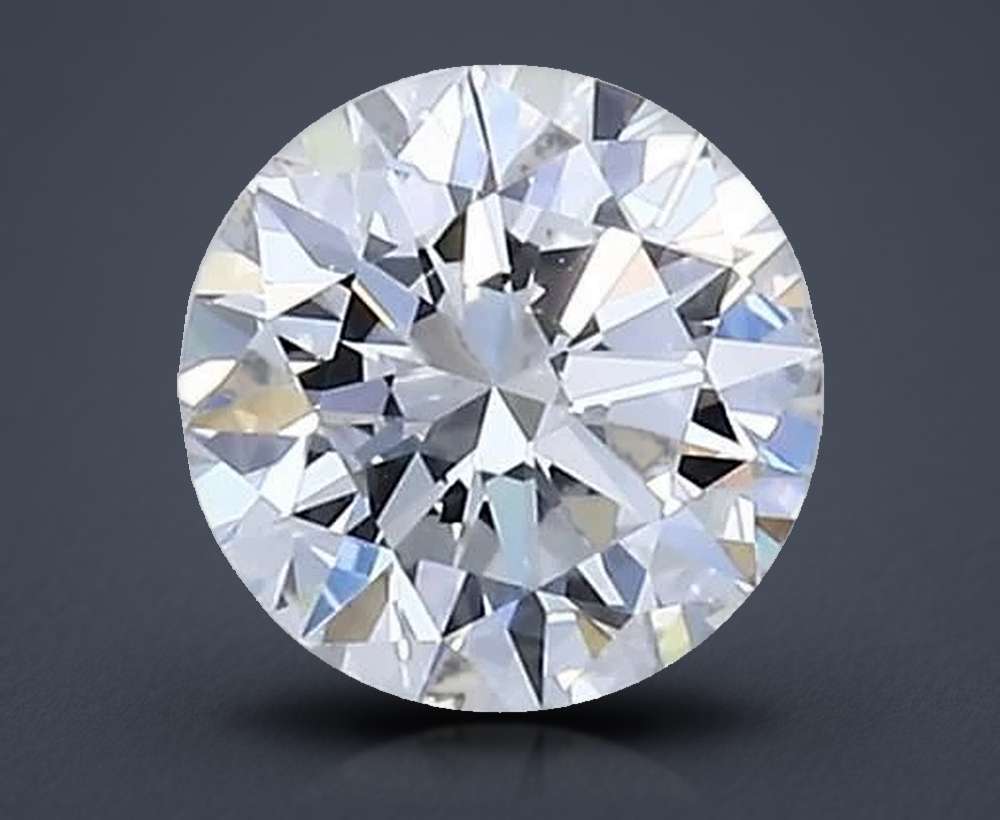 0.61 Carat Round Natural Diamond
