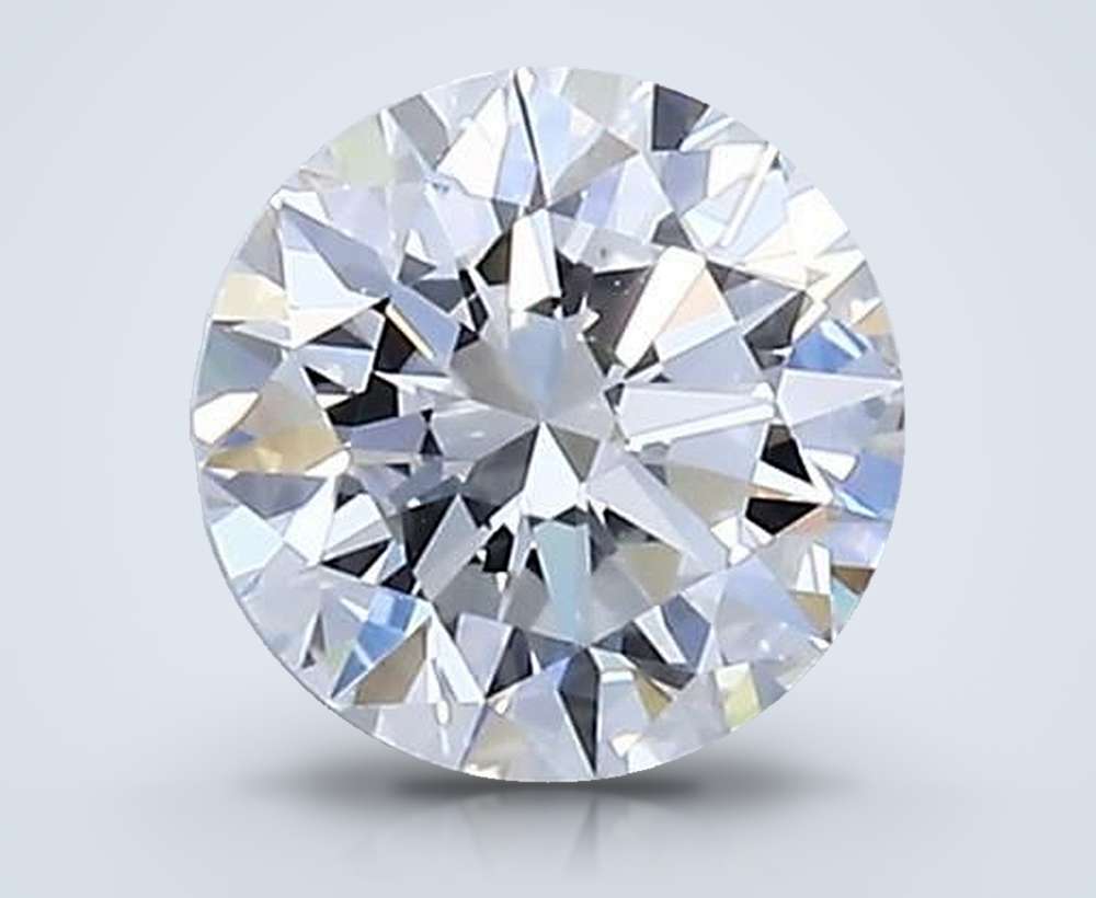 0.61 Carat Round Natural Diamond