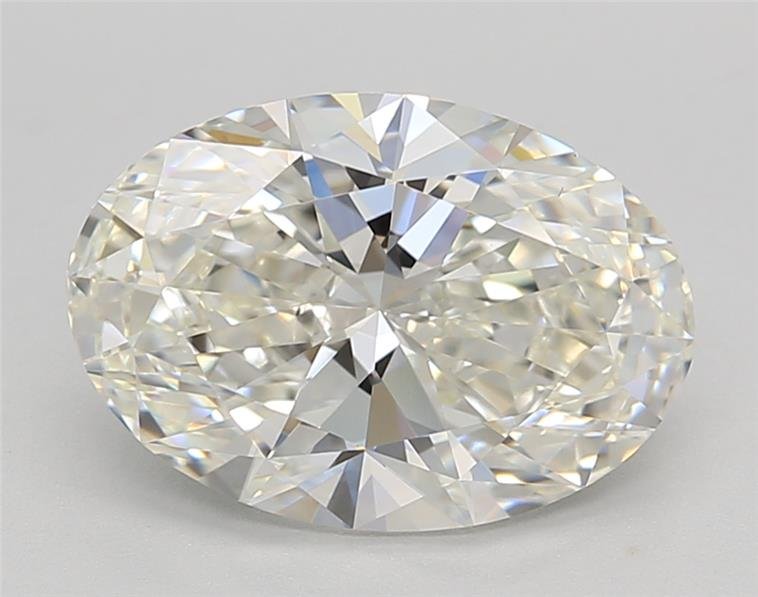 3.09ct G VS1 Rare Carat Ideal Cut Oval Lab Grown Diamond