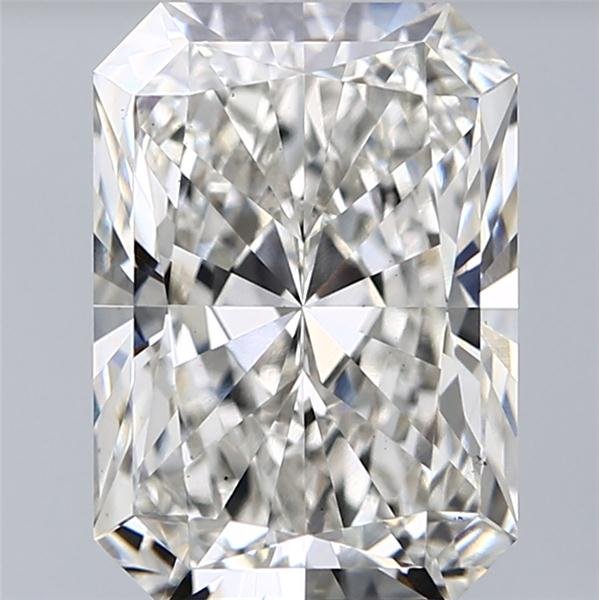 5.76ct H VS1 Rare Carat Ideal Cut Radiant Lab Grown Diamond