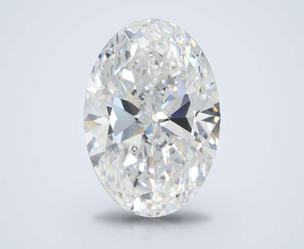 3.80 Carat Oval Lab Diamond