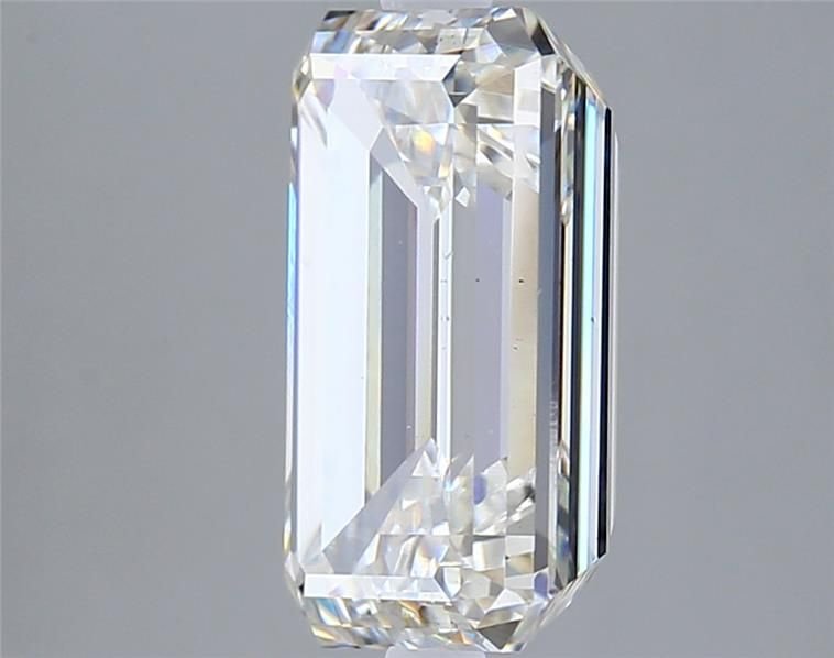 5.01ct I VS2 Rare Carat Ideal Cut Emerald Lab Grown Diamond