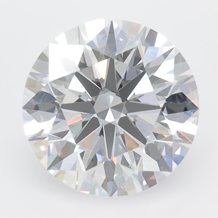 2.03ct D VVS1 Rare Carat Ideal Cut Round Lab Grown Diamond