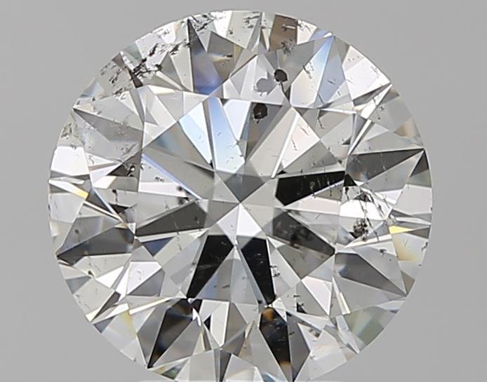 3.51ct G SI2 Rare Carat Ideal Cut Round Diamond