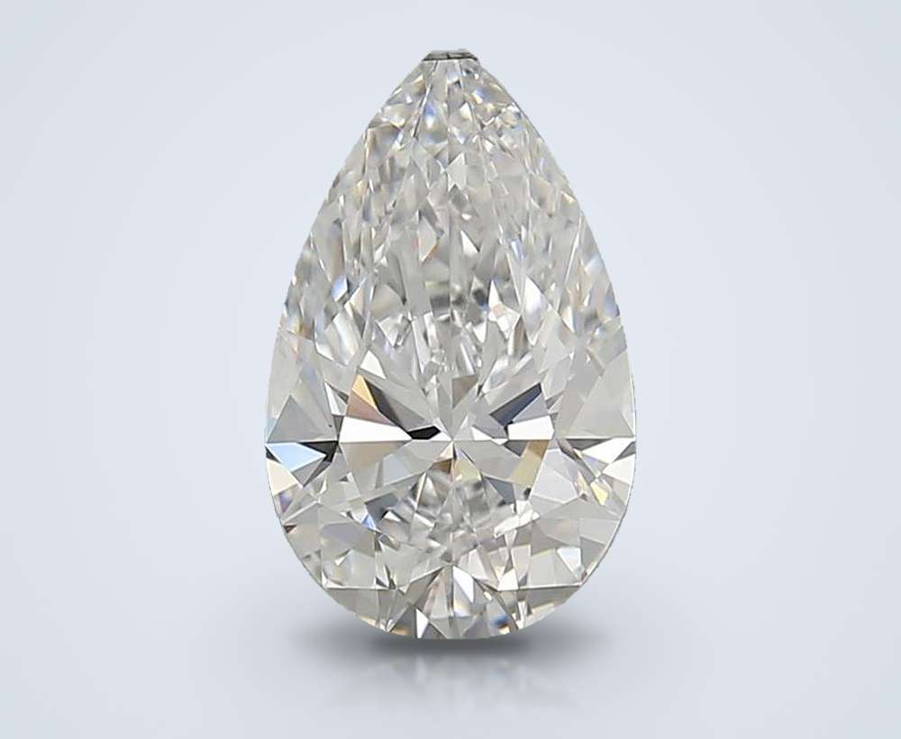 2.00 Carat Pear Lab Diamond